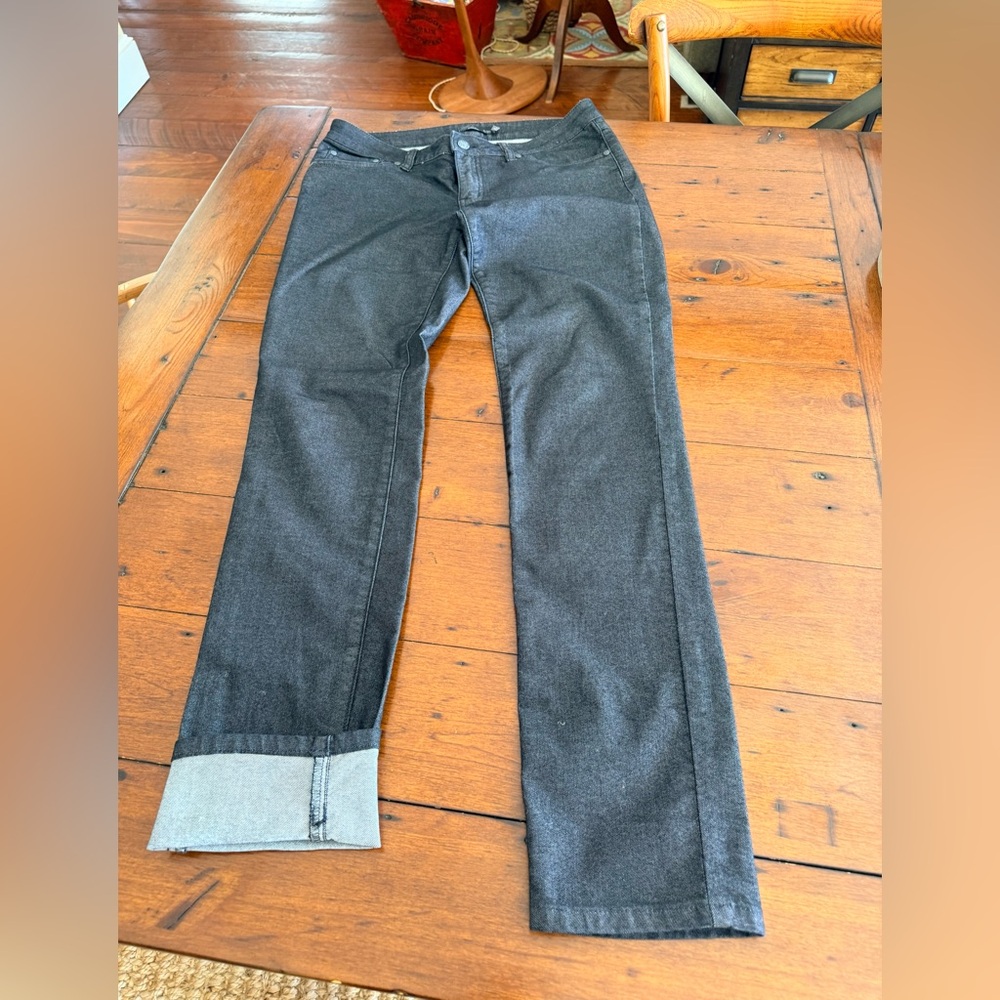 Prana black size 8/29 jeans versatile to cuff or uncuff